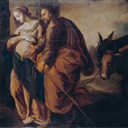 Journey to Bethlehem The Holy Family's journey from Nazareth to Bethlehem meant that it was a dangerous trip over 90 miles.