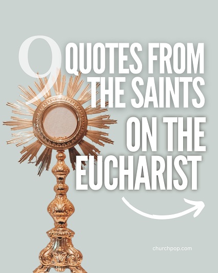 Saints and the Eucharist Corpus Christi Sunday is a celebration of the Body and Blood of Jesus Christ contained in the Holy Eucharist under the species of bread and wine.