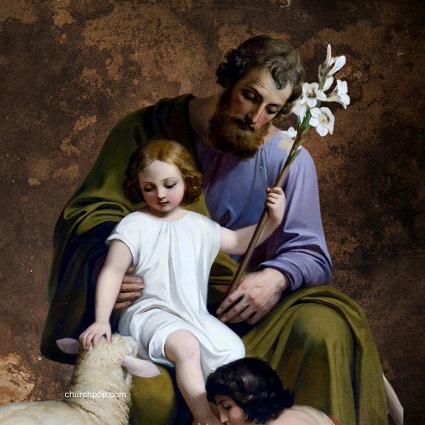 Joseph and Jesus The Month of March in the Roman Catholic Church is dedicated to Saint Joseph, Head of the Holy Family.