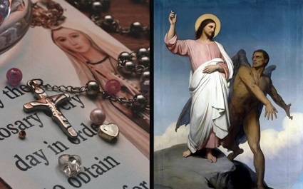 Million Rosary March Catholics in the United States are trying to secure pledges for one million Rosary prayers to drive Satan out of America.